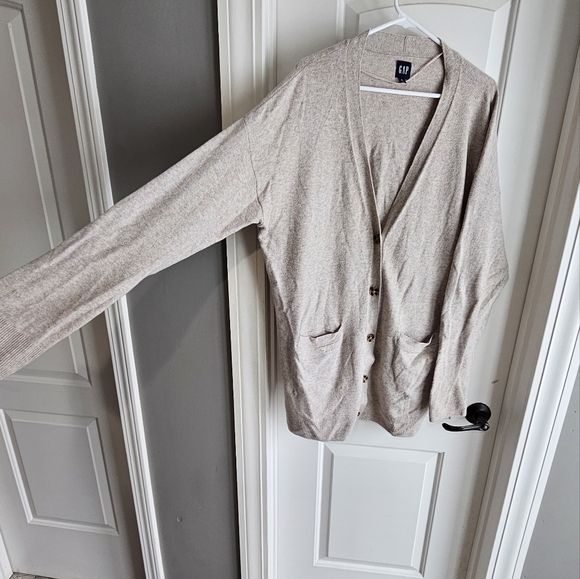 GAP cream cardigan tall - Picture 2 of 6
